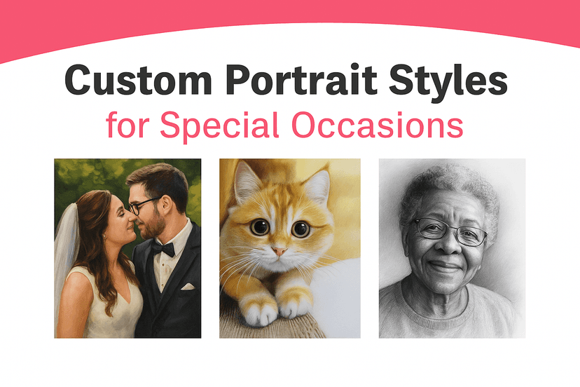 Custom Portrait Styles for Special Occasions