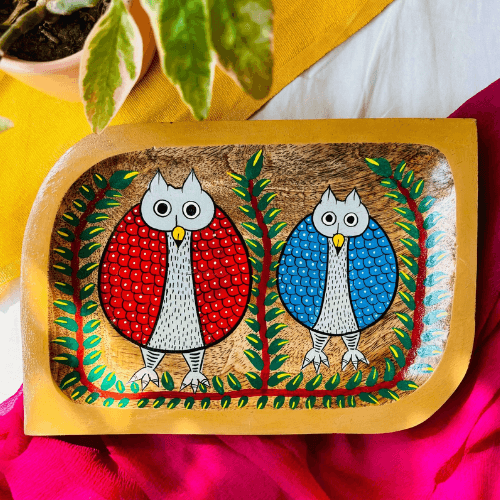 Hand-Painted Tray Craft