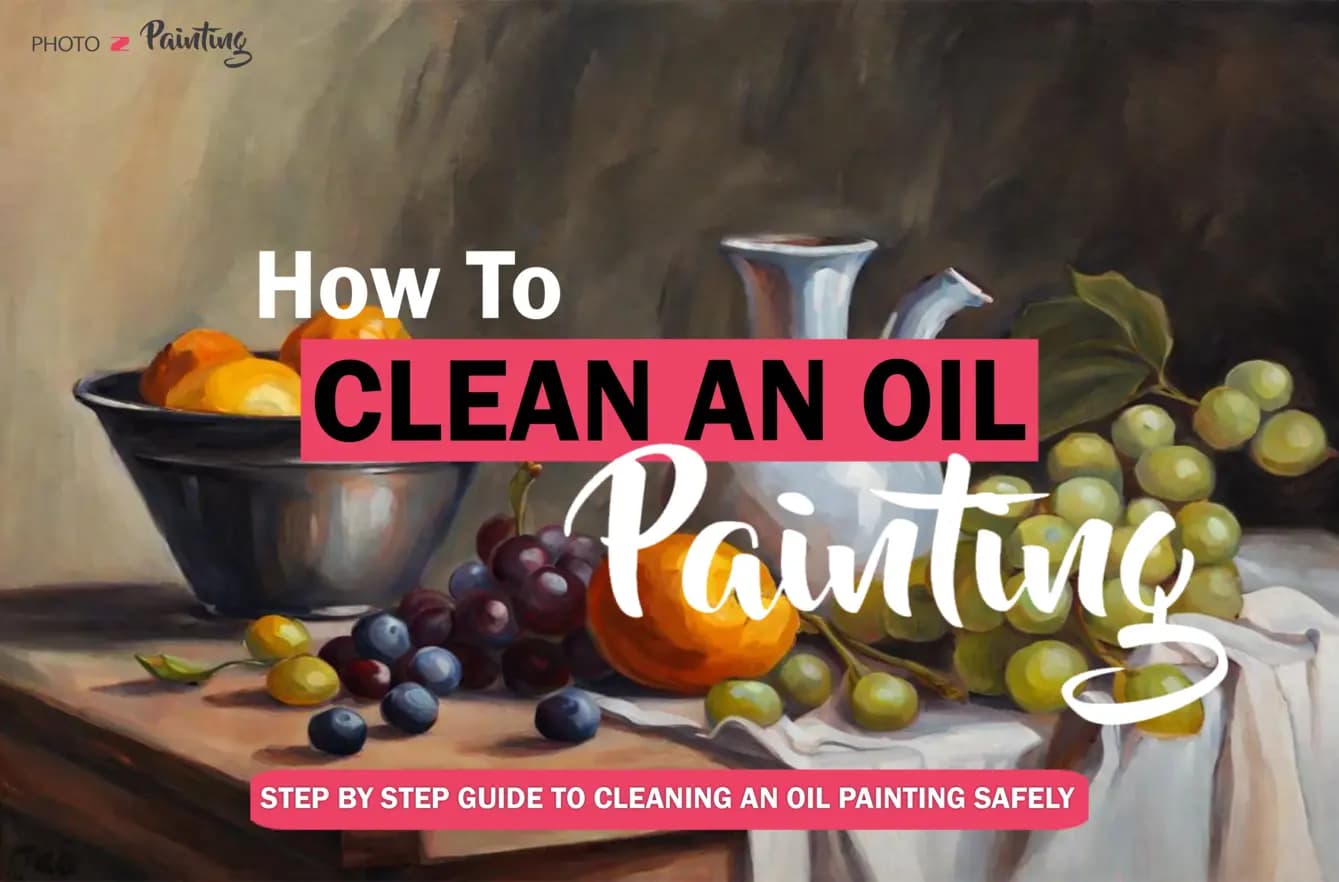 How to Clean an Oil Painting? - Feature Image