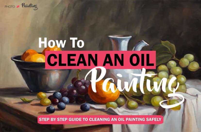 How to Clean an Oil Painting? - Feature Image