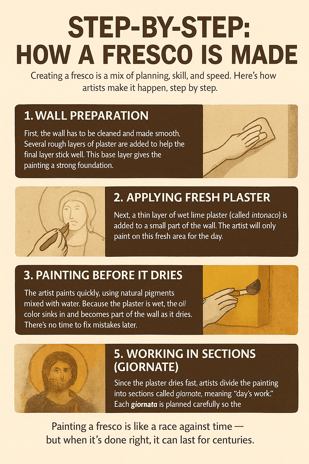 Step-by-Step: How a Fresco Is Made