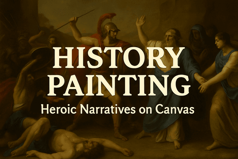 History painting: Heroic Narratives on Canvas