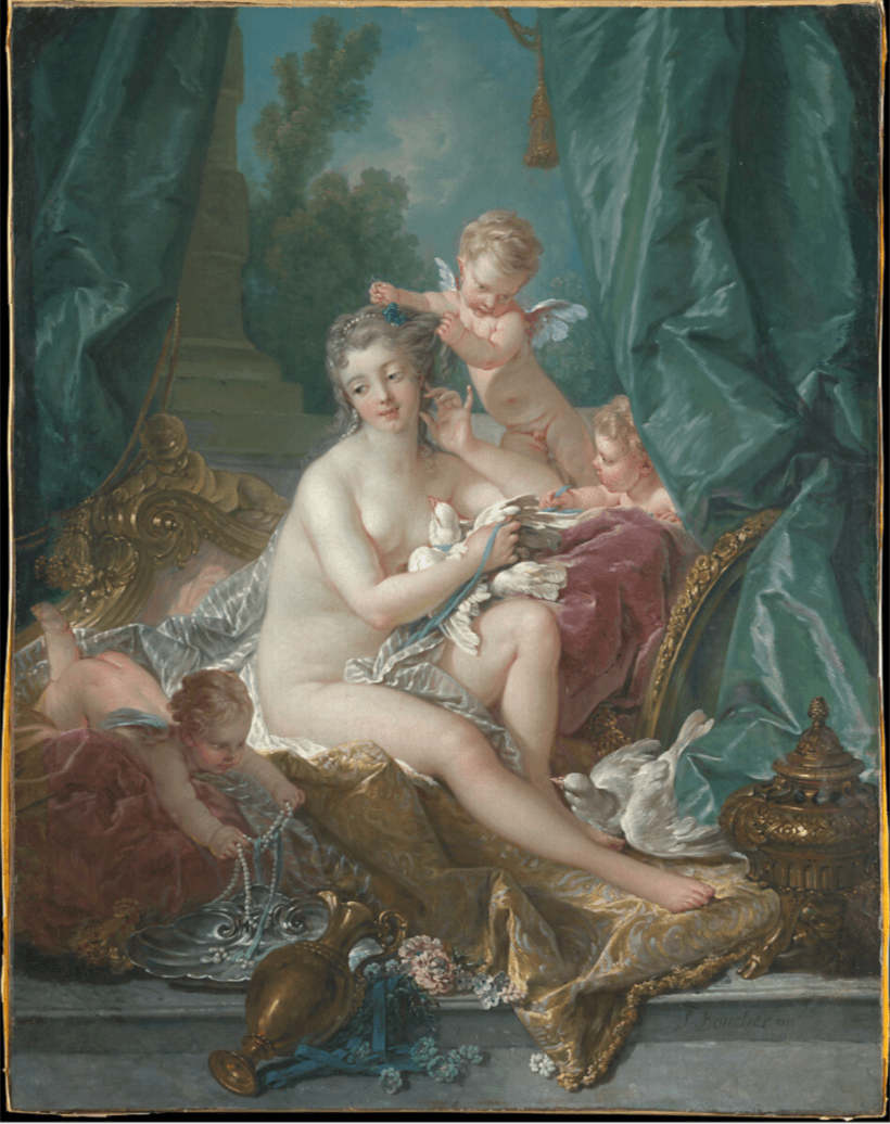 The Toilet of Venus by François Boucher 