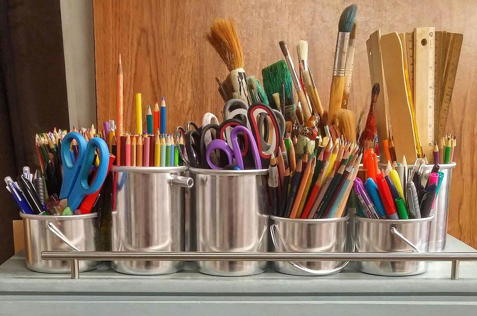 Art Supplies - Pencils, Pens, Scissors, Paints, Etc