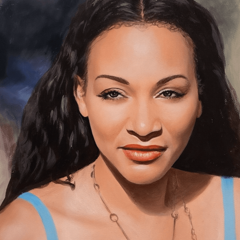 Custom Painting of a Mum