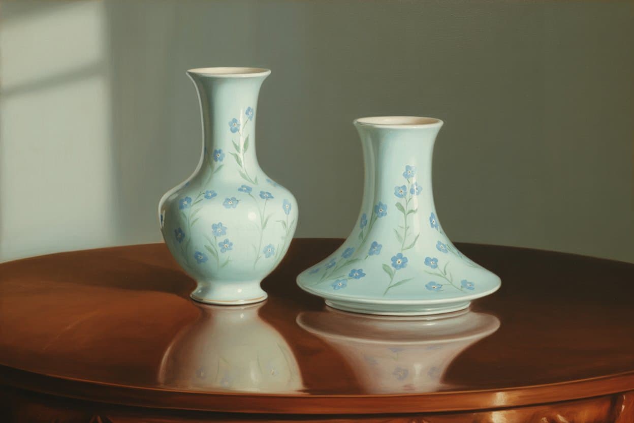 Proportion in a Painting - Vases