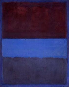  Mark Rothko – No. 61 (Rust and Blue)