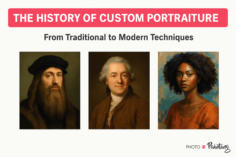 The History of Custom Portraiture: From Traditional to Modern Techniques