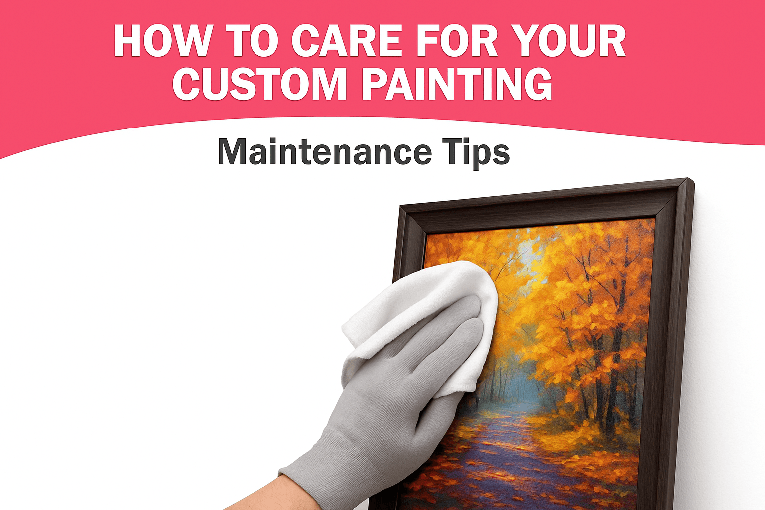 How to Care for Your Custom Painting: Maintenance Tips