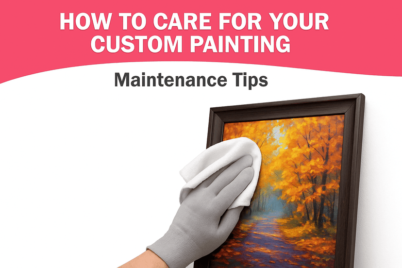 How to Care for Your Custom Painting: Maintenance Tips