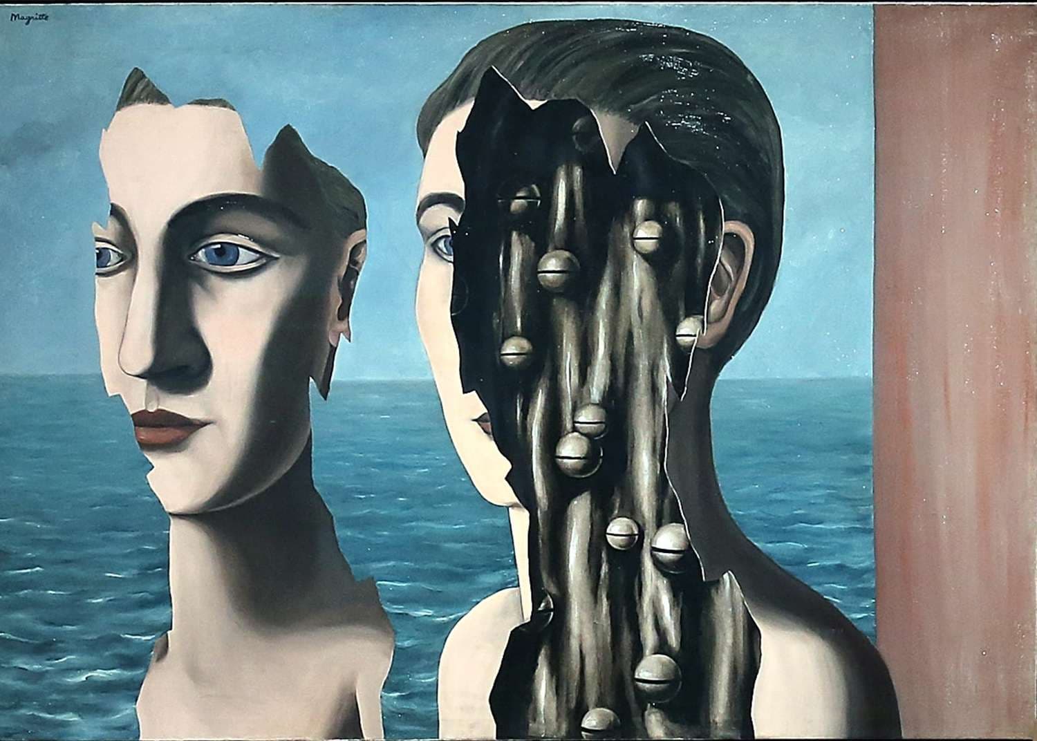 "The Double Secret" by René Magritte - Surrealism