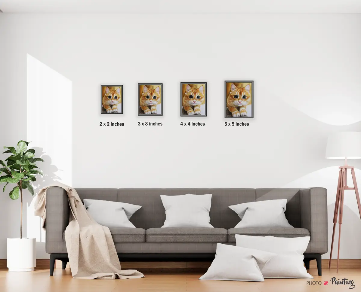 Miniature Canvas Sizes