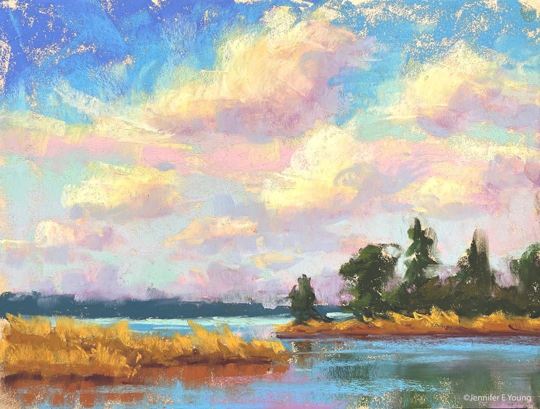 Pastel Painting