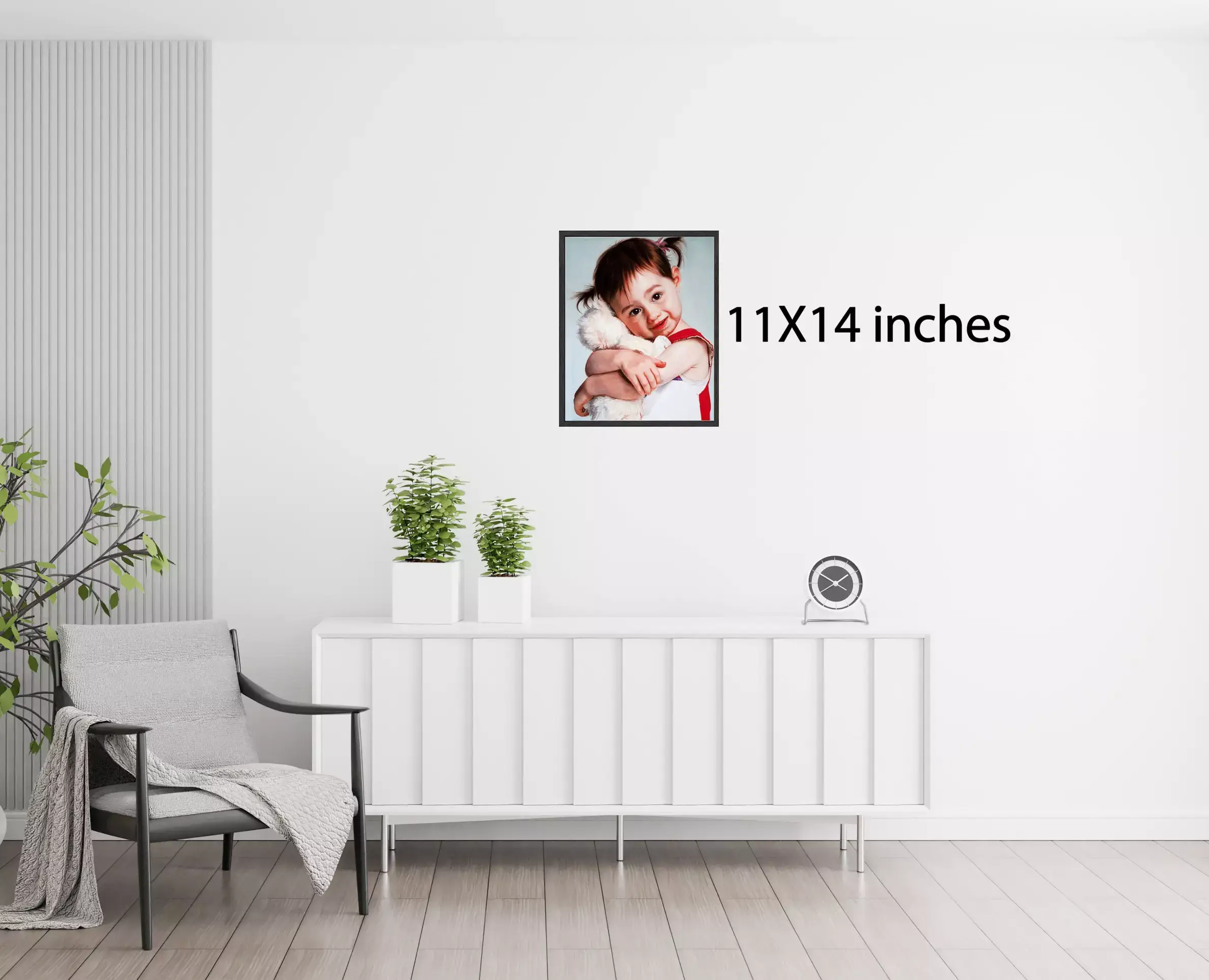 How Does 11x14 Portrait Size Look Like?