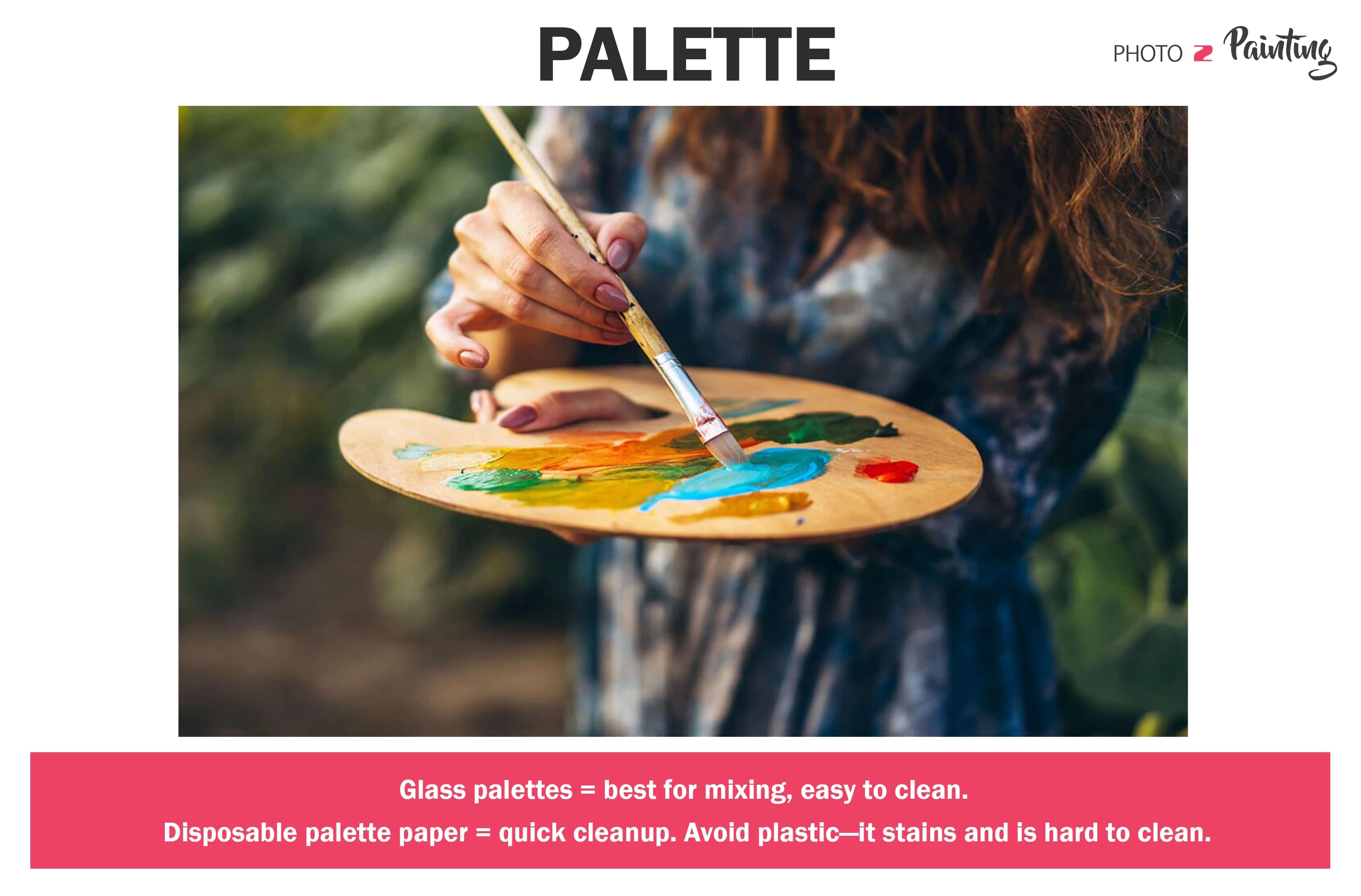Palette - Oil Painting Supplies