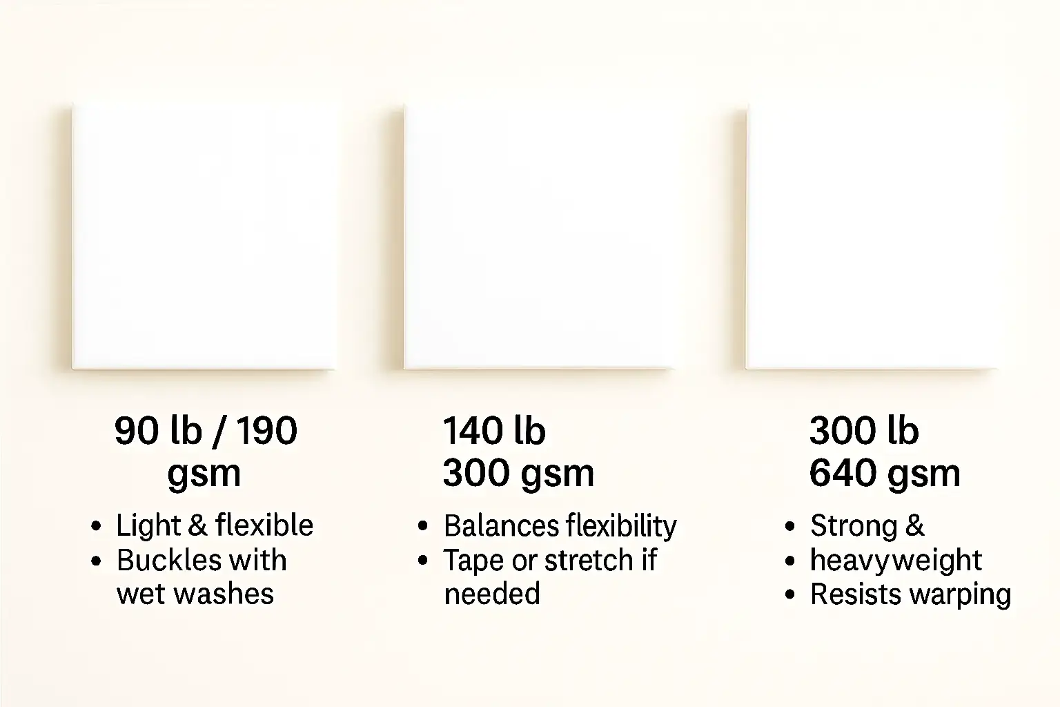 Weight & Thickness 