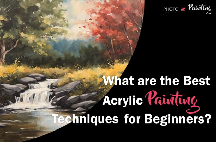 What are the Best Acrylic Painting Techniques for Beginners?