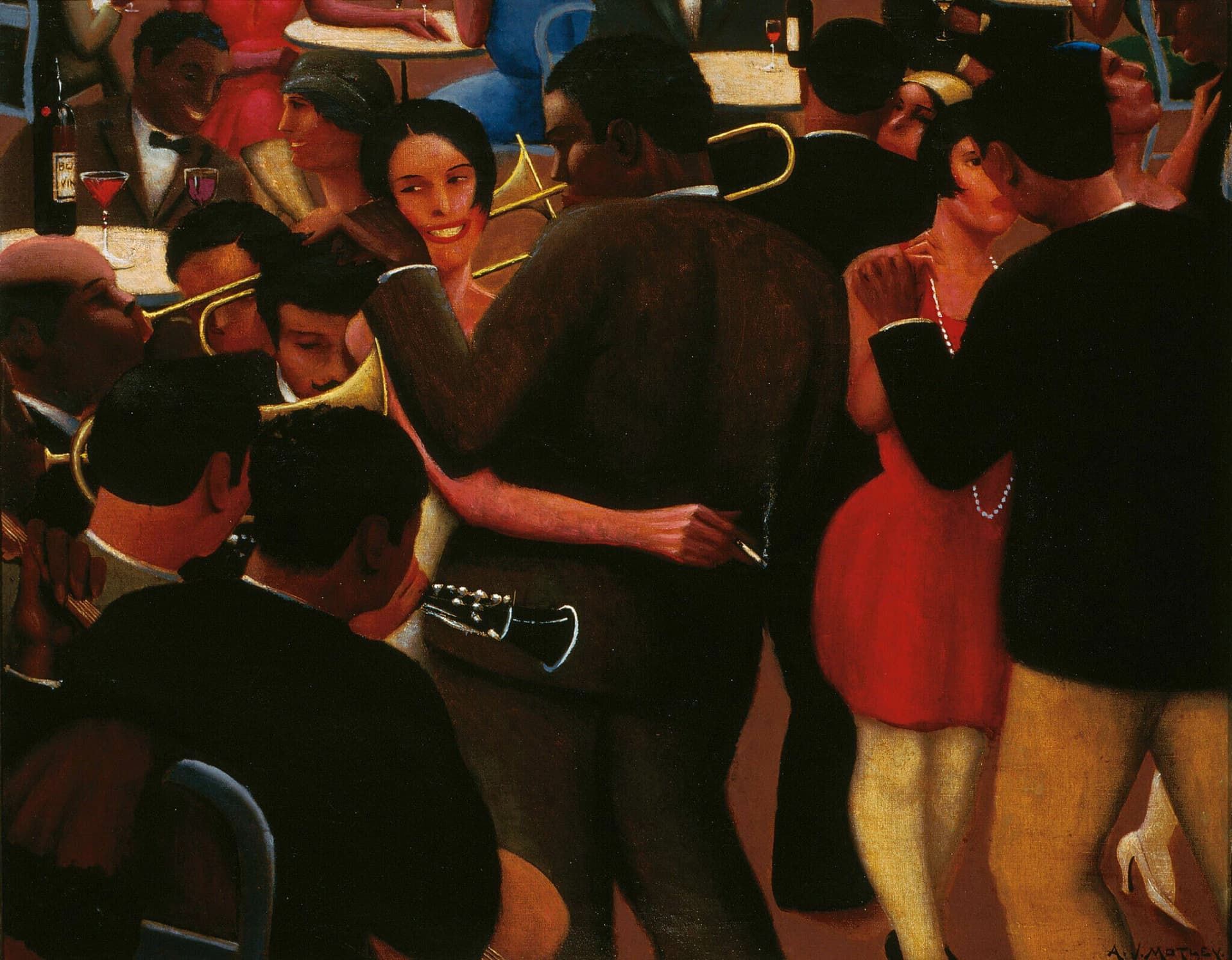 Archibald Motley — Blues 