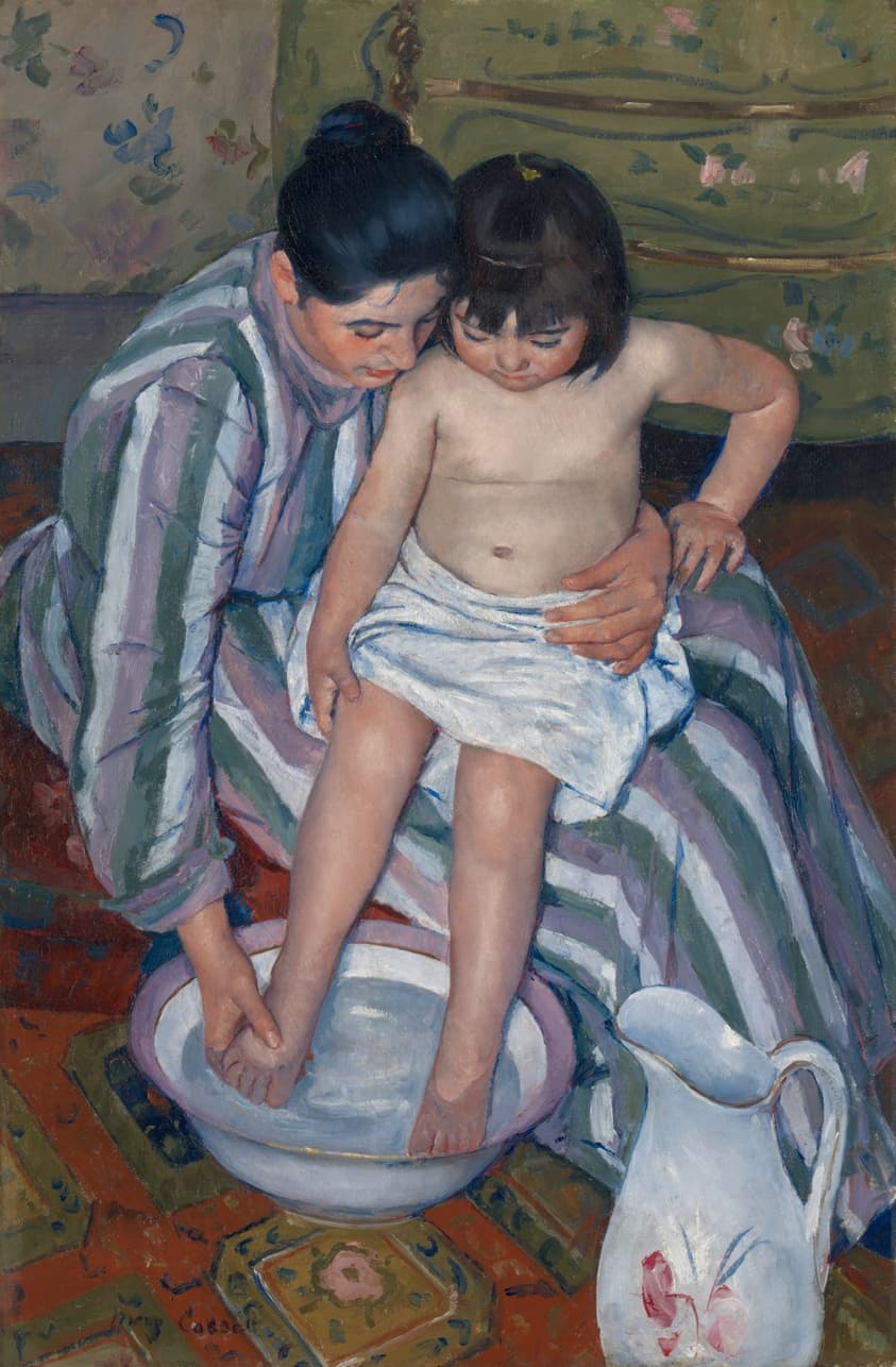 The Child’s Bath – Mary Cassatt