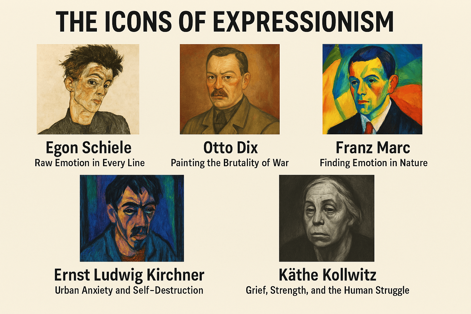 The icons of Expressionism