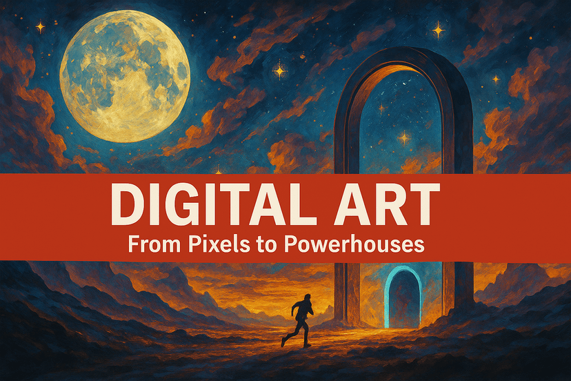 Digital Art: From Pixels to Powerhouses