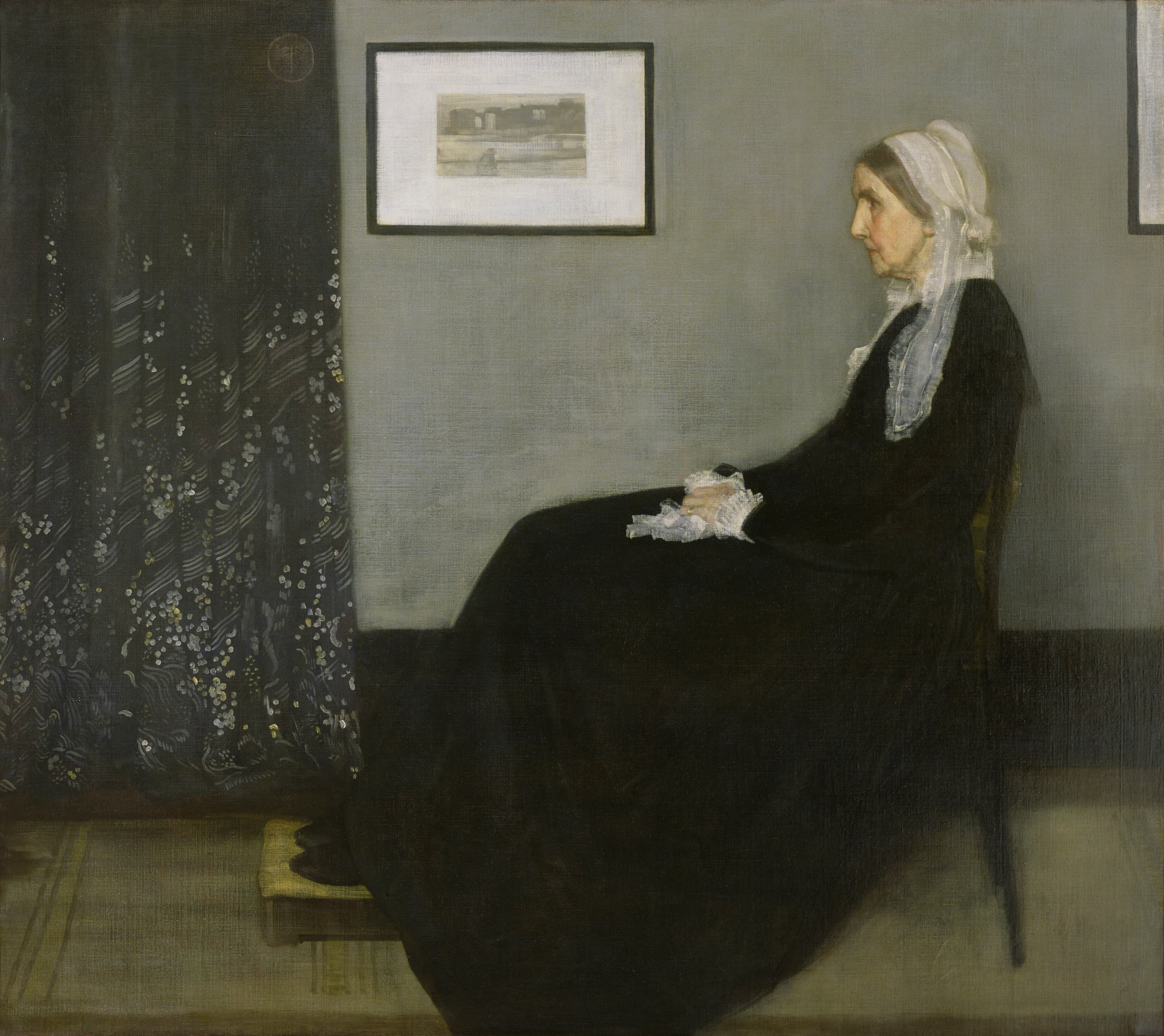 Whistler’s Mother – James Abbott McNeill Whistler