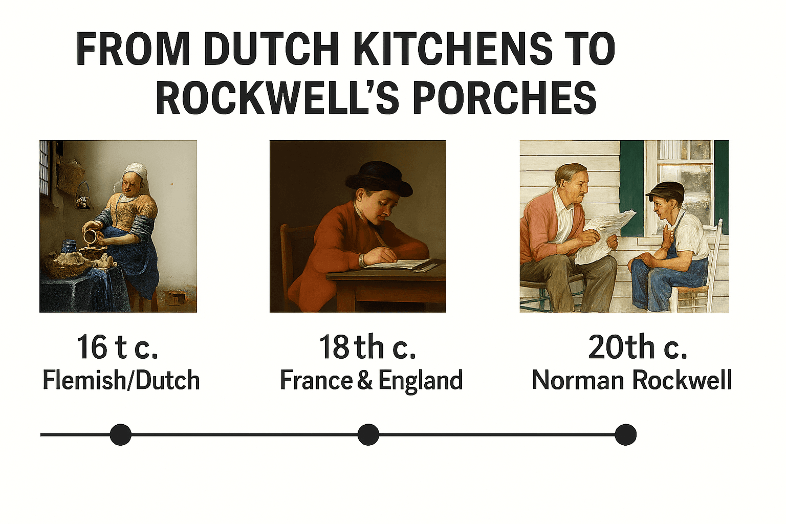 Timeline of Genre Painting