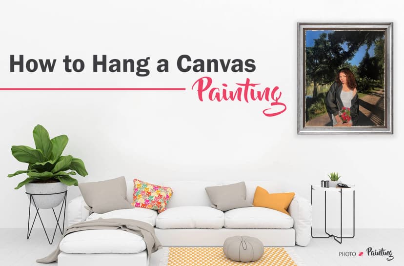 How to Hang a Canvas Painting? - Feature Image