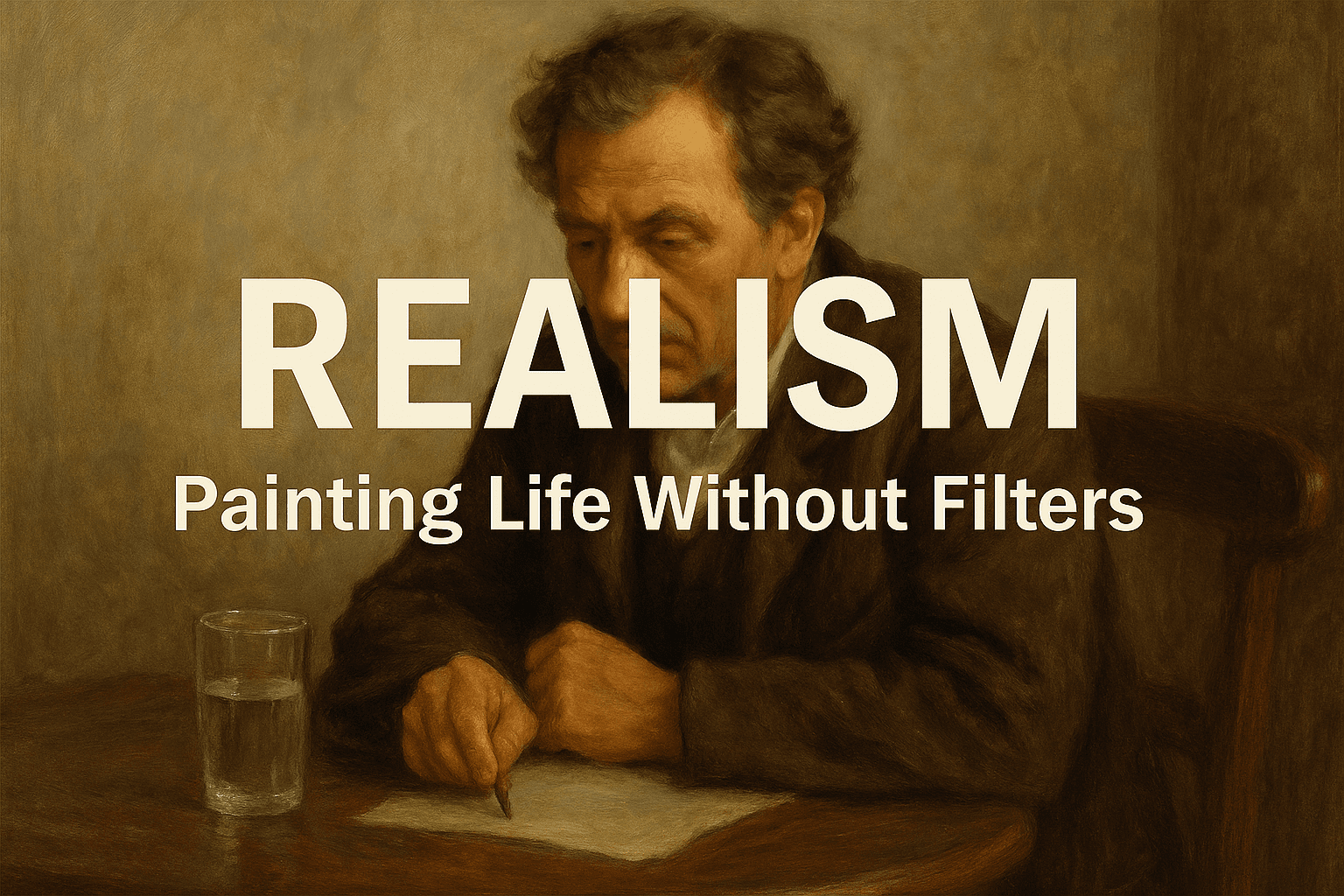 Realism: Painting Life Without Filters
