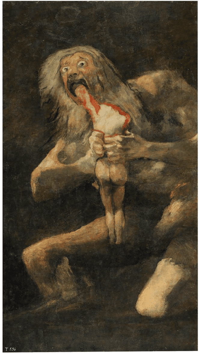 Saturn Devouring His Son (c. 1819–1823)