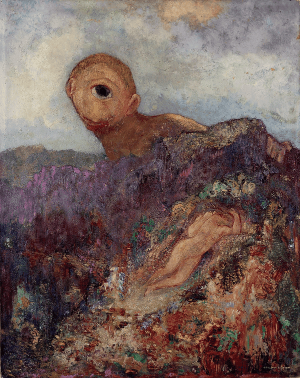 Odilon Redon - The Cyclops