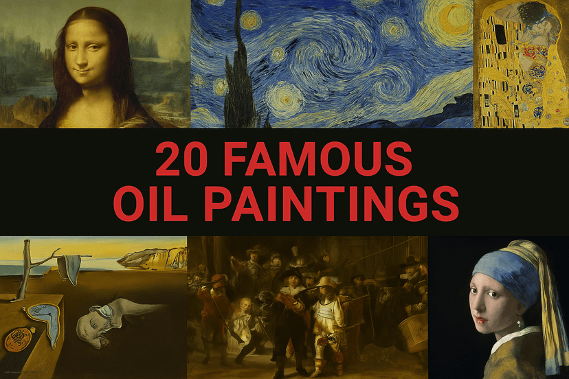 Top 20 Famous Oil Paintings
