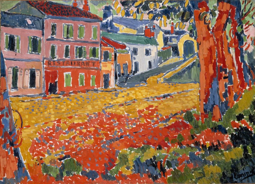 Restaurant de la Machine at Bougival – Maurice de Vlaminck
