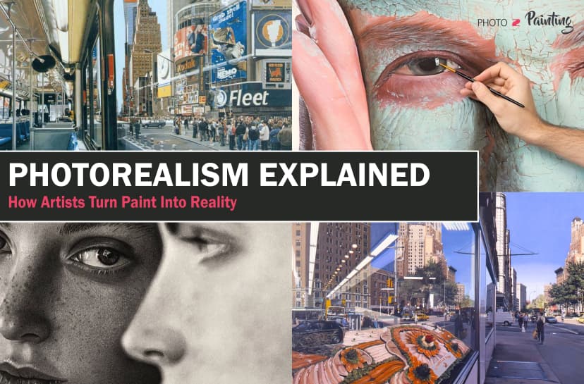 Photorealism Explained: How Artists Turn Paint Into Reality