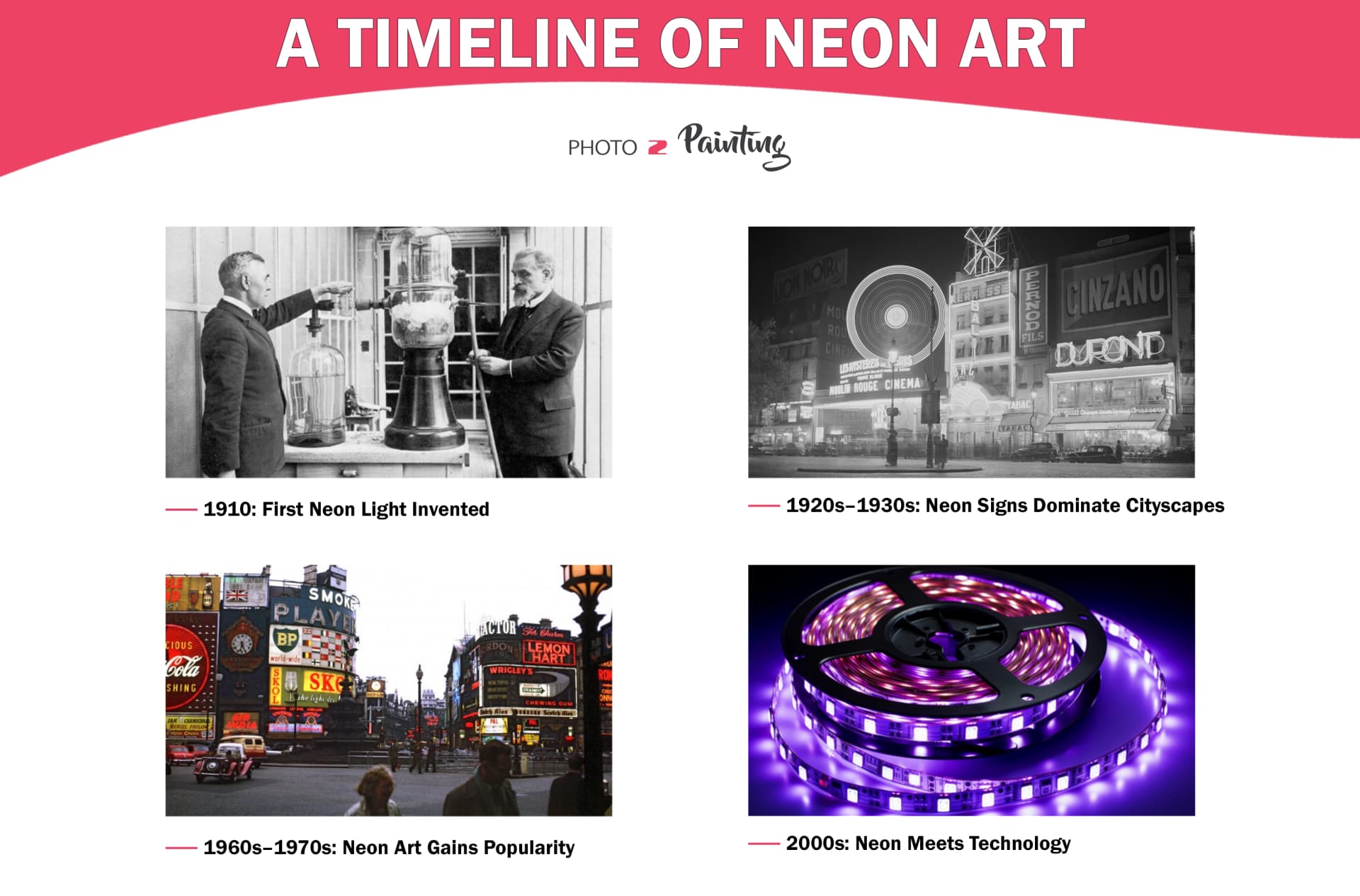 A Timeline of Neon Art
