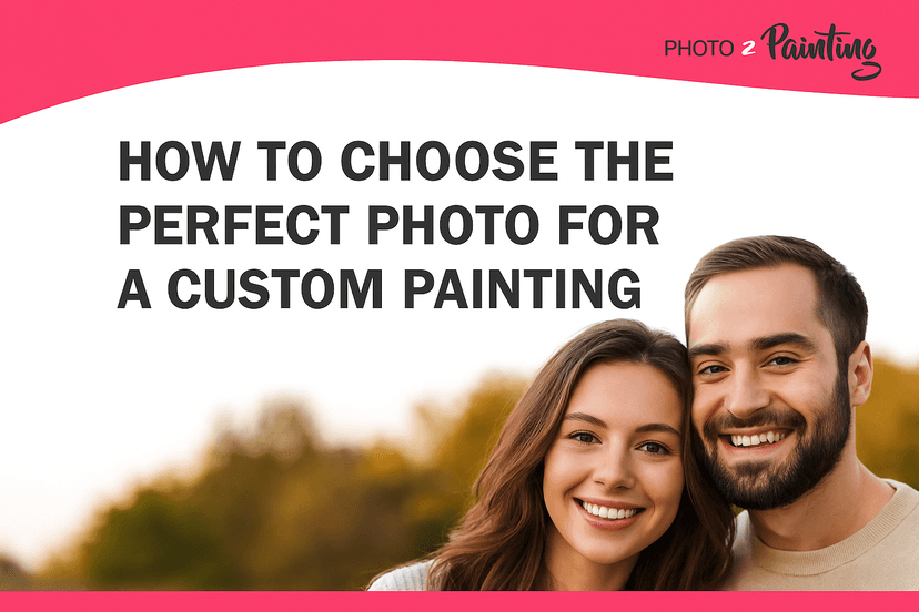 How to Choose the Perfect Photo for a Custom Painting
