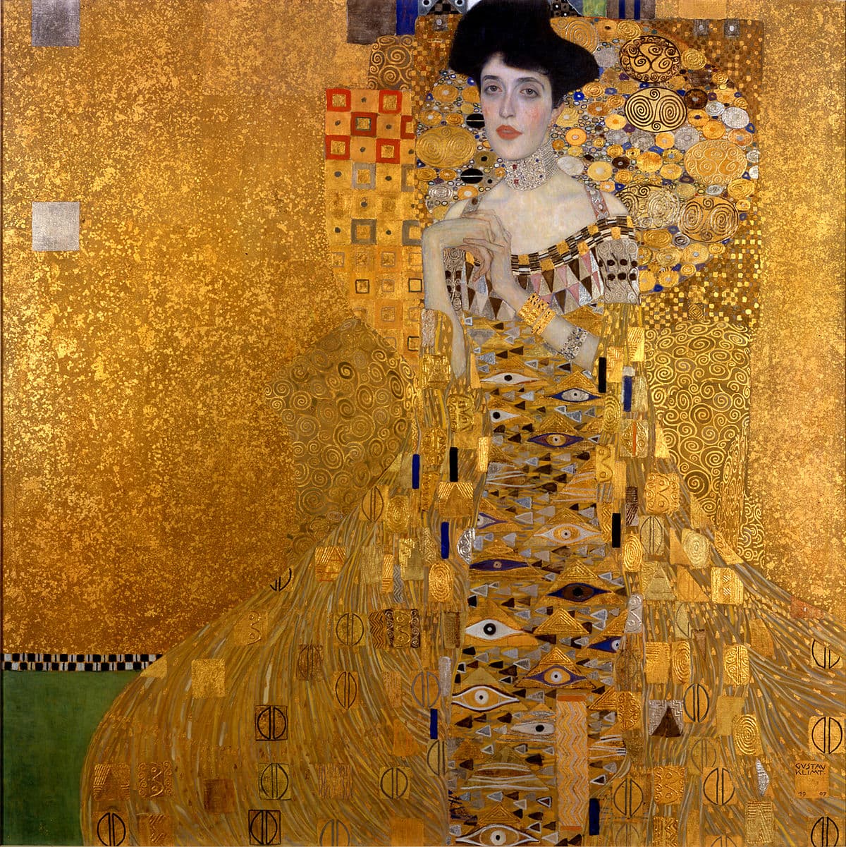Portrait of Adele Bloch-Bauer I – Gustav Klimt