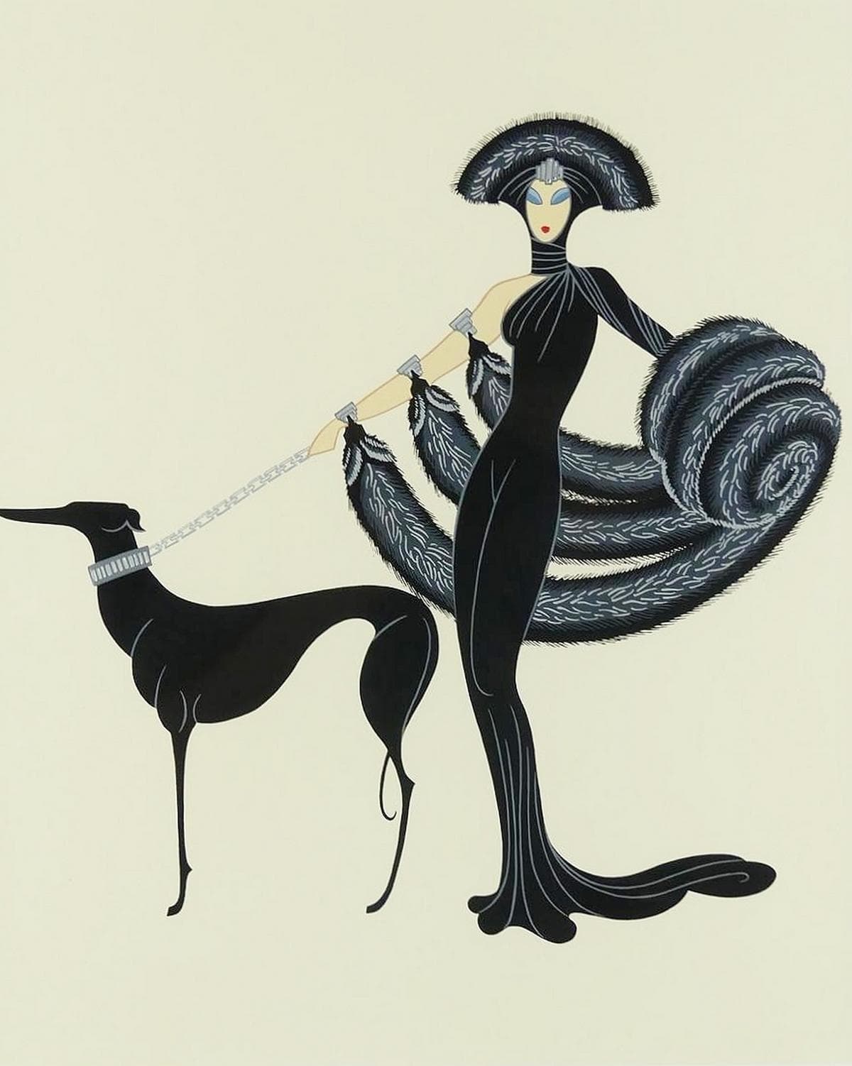  Erté’s “Symphony in Black”