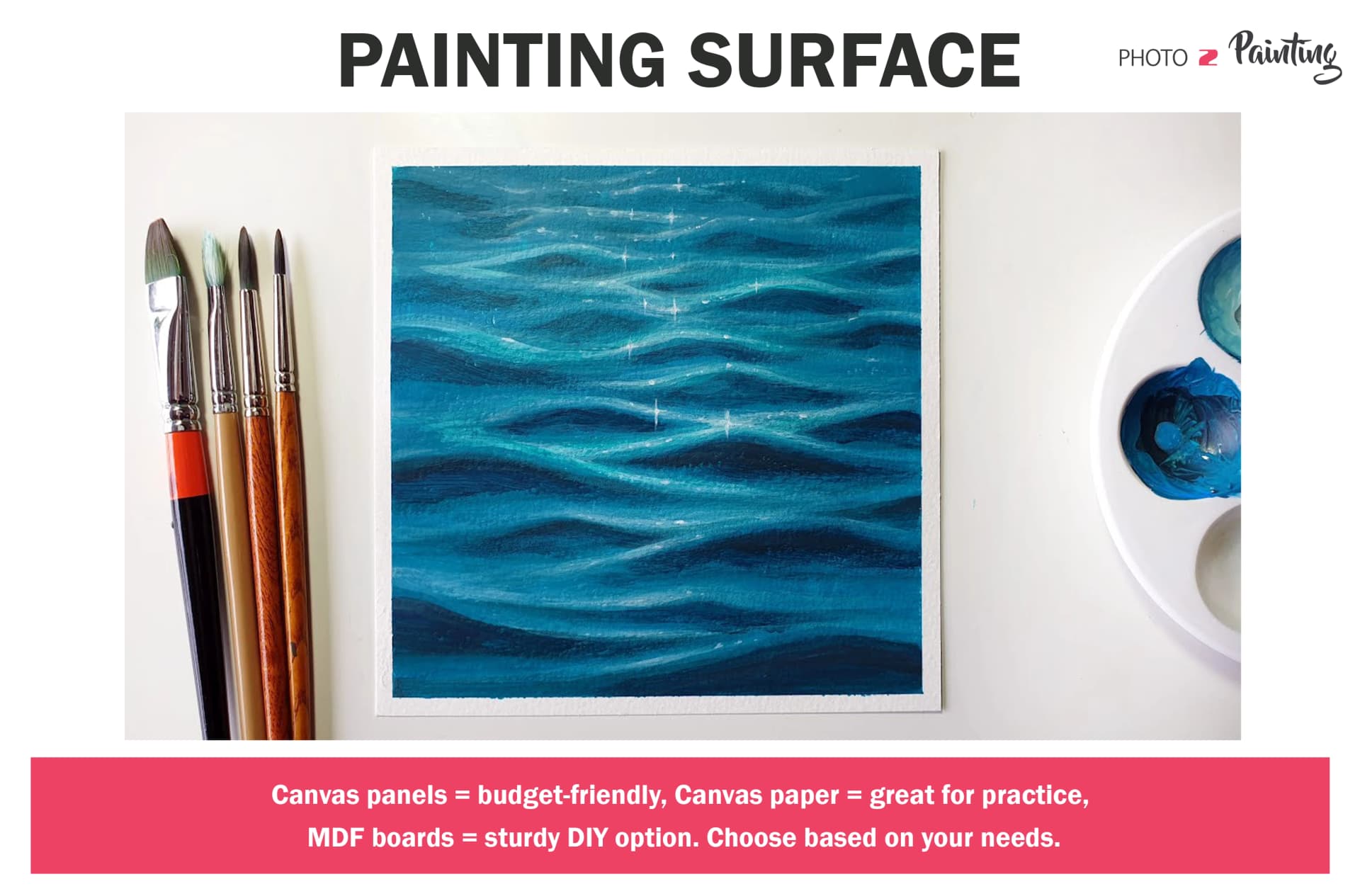 Painting Surfaces - Oil Painting Supplies