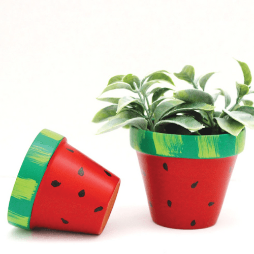 Painted Flower Pots for Mom
