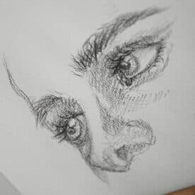 Detailed Portrait of a Face