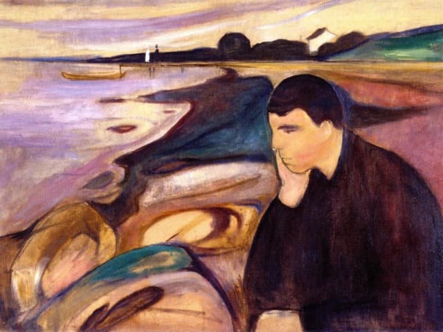 Melancholy by Edward Munch