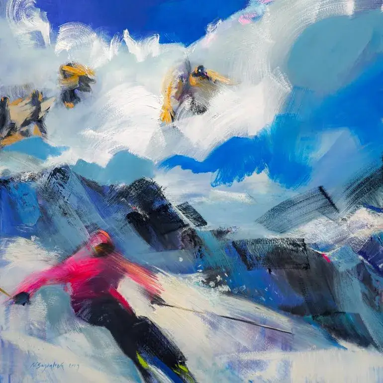 Natalia Baykalova - Energy of Snow No. 3
