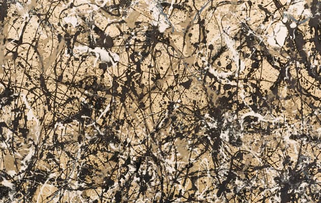  "Autumn Rhythm (Number 30)" by Jackson Pollock - Abstract Expressionism