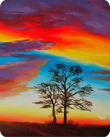 Landscape Painting with Oils