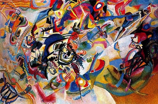 "Composition VII" by Wassily Kandinsky - Abstract Art