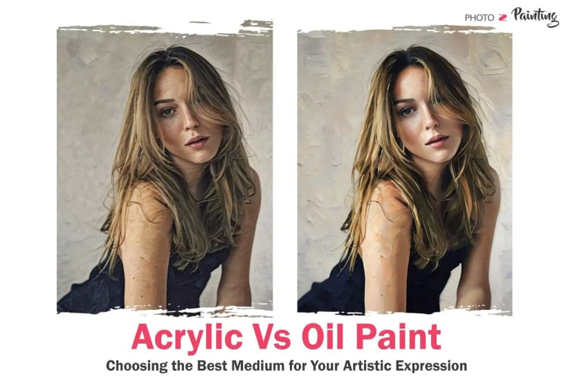 Acrylic vs Oil Paint - Feature Image