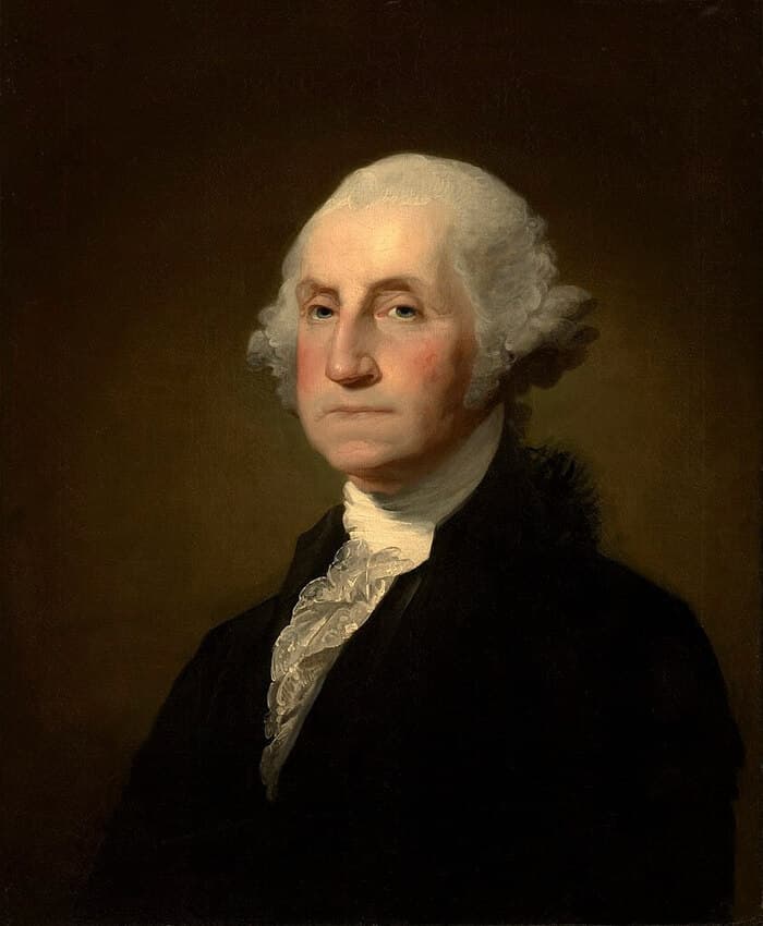 Portrait of George Washington by Gilbert Stuart