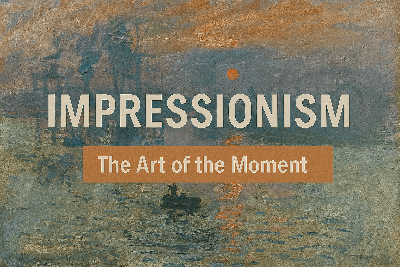 Impressionism: The Art of the Moment