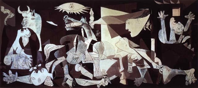 "Guernica" by Pablo Picasso